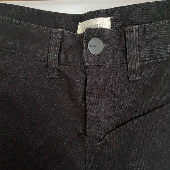 Crippen cropped black khaki pants size 27 - Picture 4 of 6